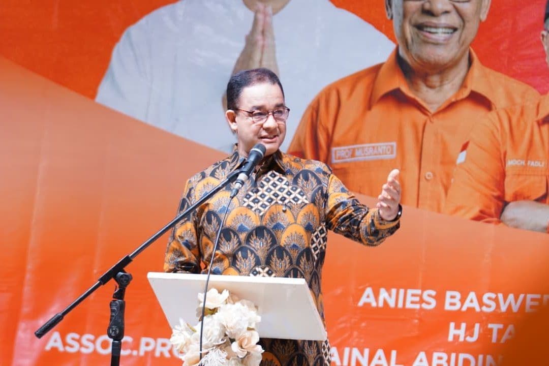 Anies Hadiri Halal Bihalal Gerakan Rakyat Jatim: Tekankan Pentingnya Soliditas Organisasi